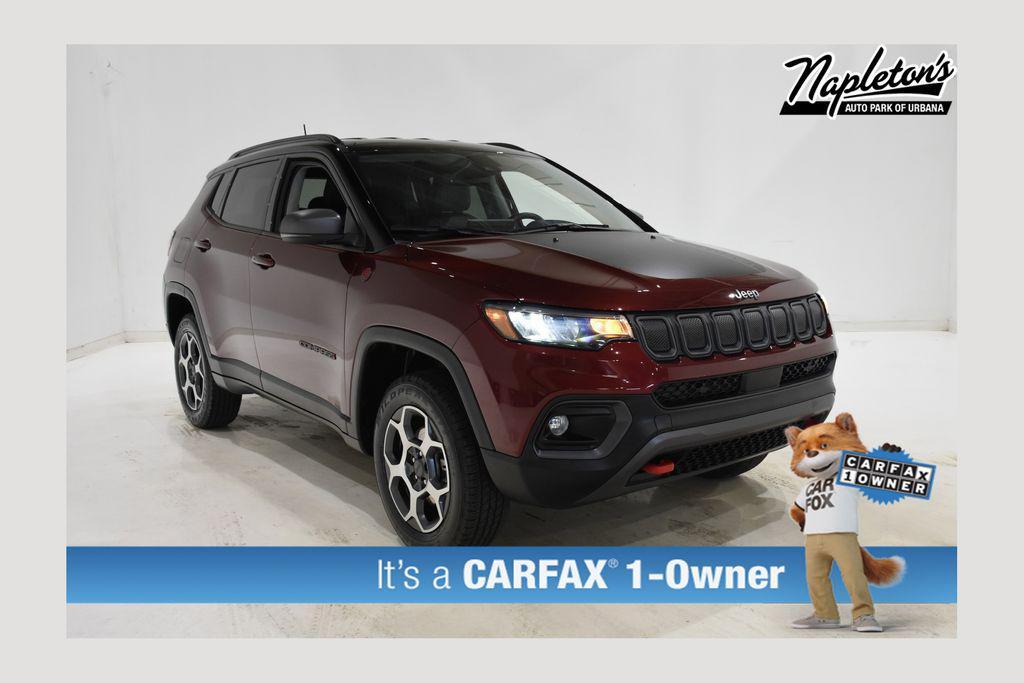 used 2022 Jeep Compass car, priced at $21,425