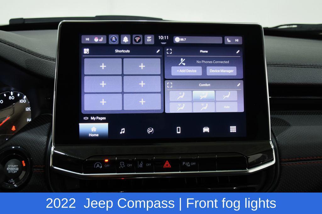 used 2022 Jeep Compass car, priced at $21,425