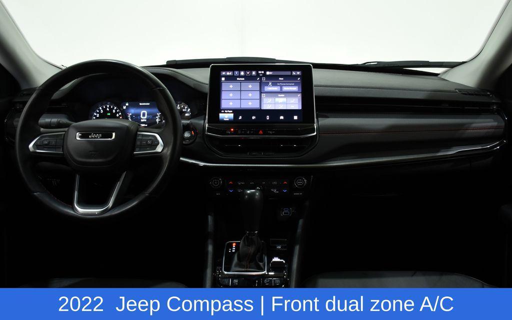 used 2022 Jeep Compass car, priced at $21,425