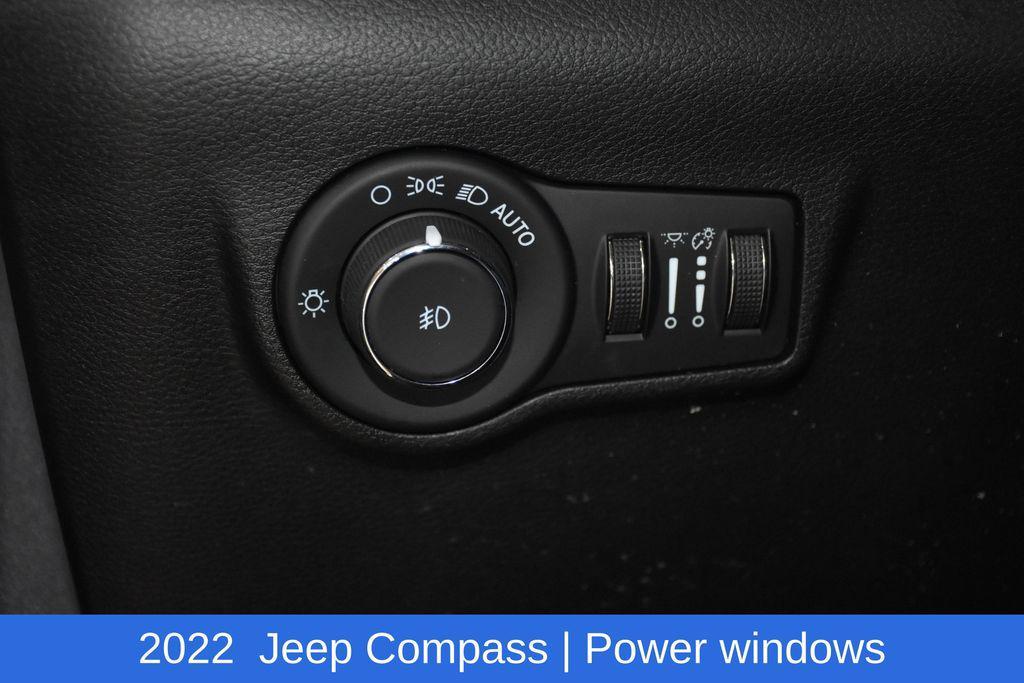 used 2022 Jeep Compass car, priced at $21,425