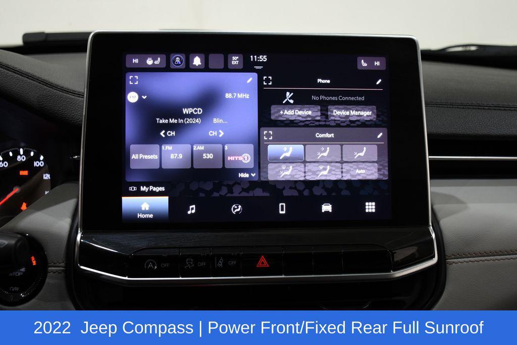 used 2022 Jeep Compass car, priced at $20,990
