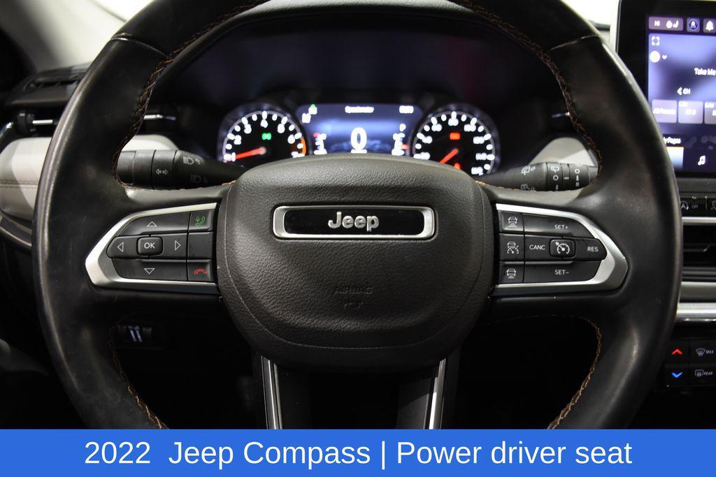 used 2022 Jeep Compass car, priced at $20,990