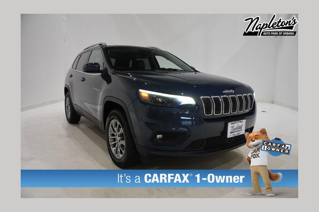 used 2021 Jeep Cherokee car, priced at $18,990