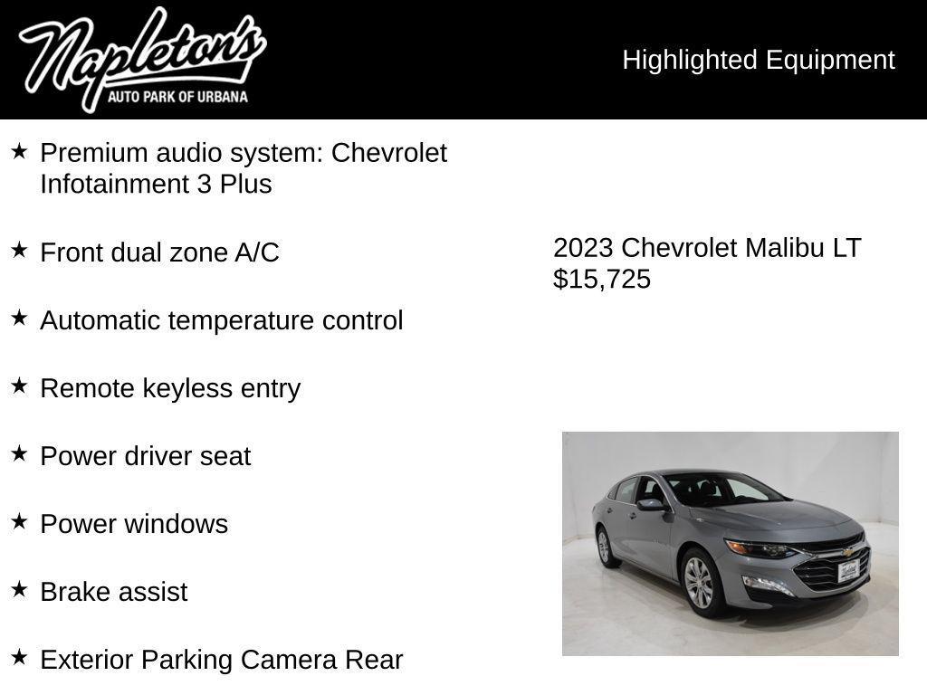 used 2023 Chevrolet Malibu car, priced at $15,725
