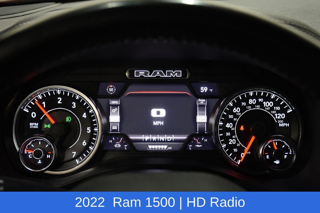 used 2022 Ram 1500 car, priced at $38,399