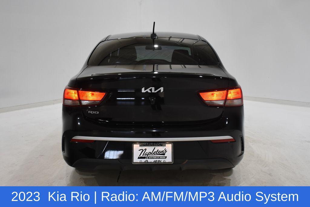 used 2023 Kia Rio car, priced at $14,625