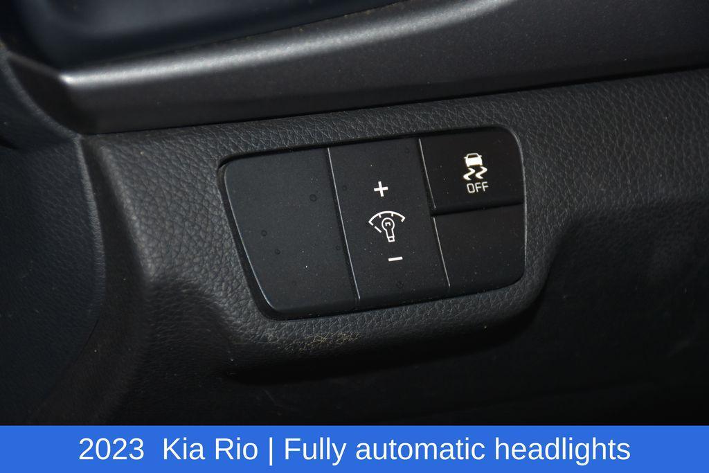 used 2023 Kia Rio car, priced at $14,625