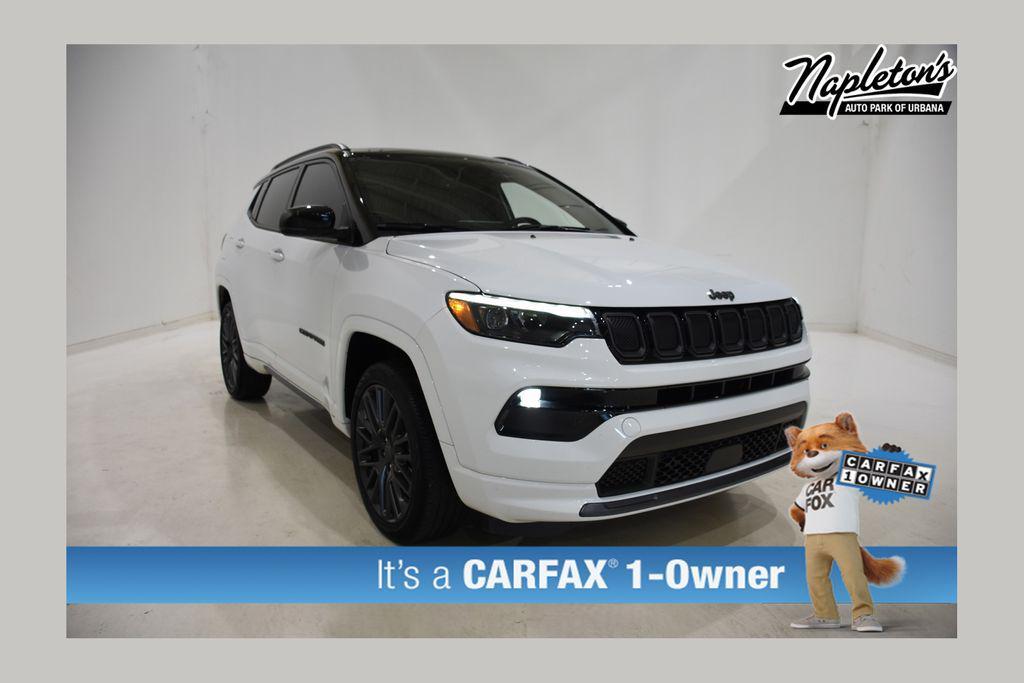 used 2022 Jeep Compass car, priced at $23,500