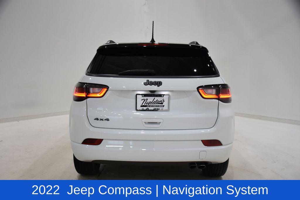 used 2022 Jeep Compass car, priced at $23,500