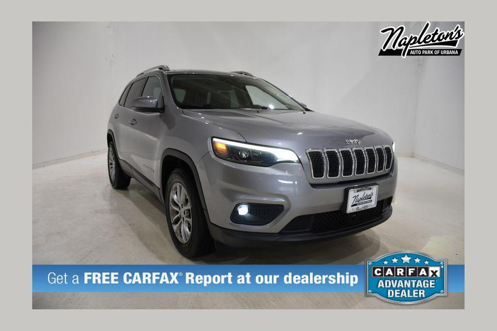 used 2021 Jeep Cherokee car, priced at $18,494
