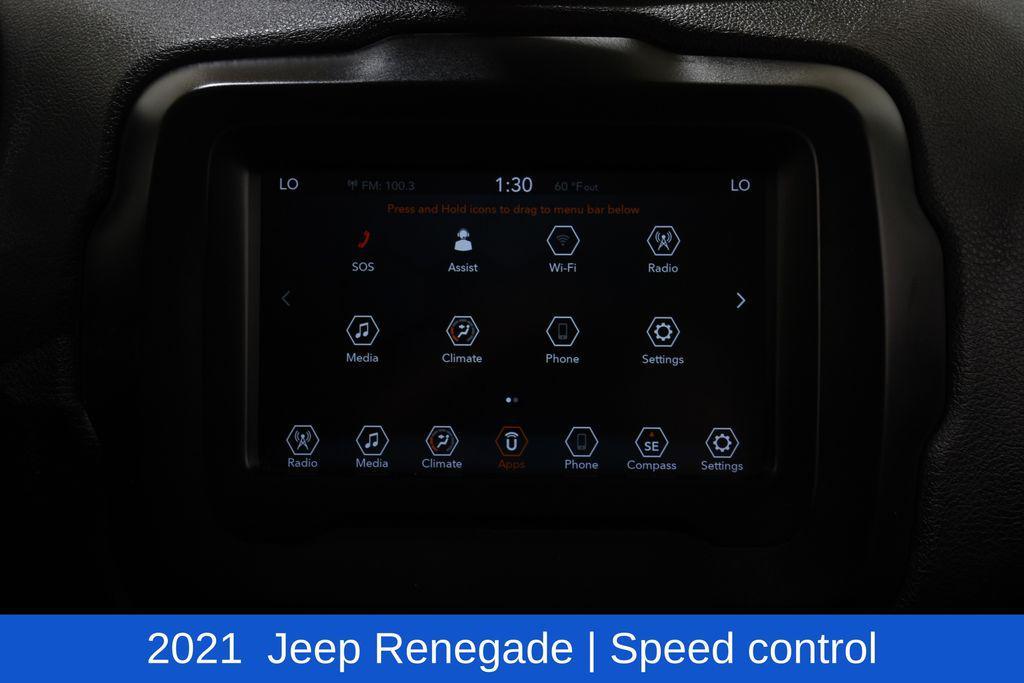 used 2021 Jeep Renegade car, priced at $13,725
