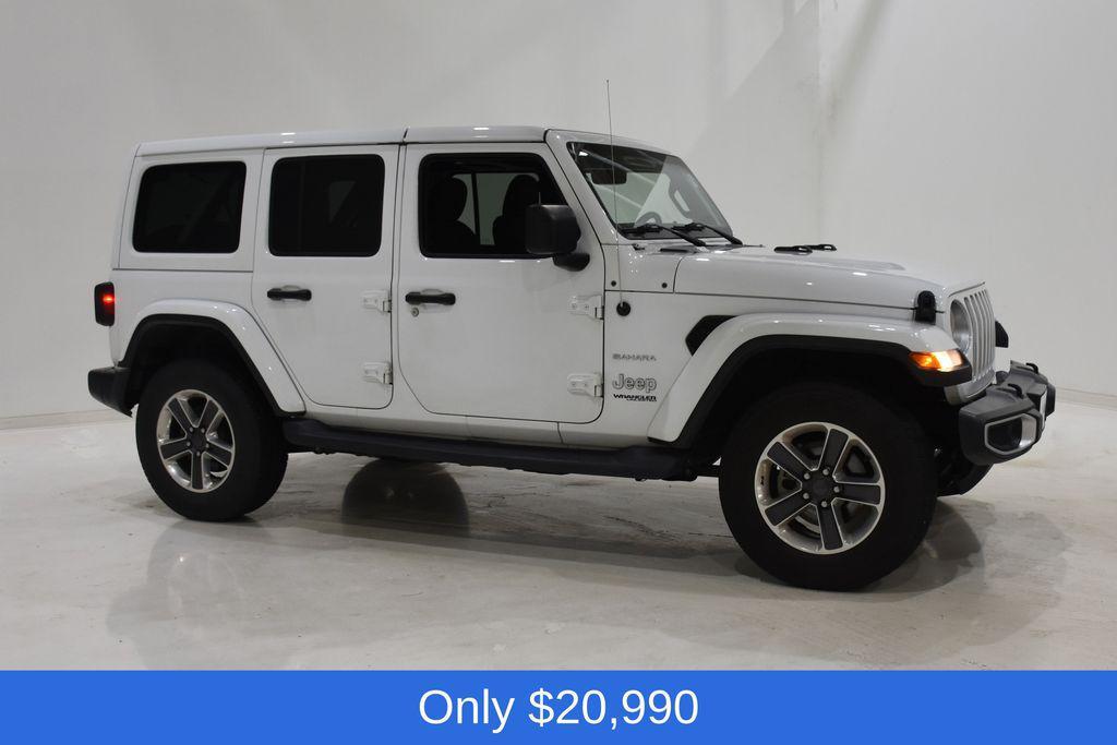 used 2018 Jeep Wrangler Unlimited car, priced at $20,990