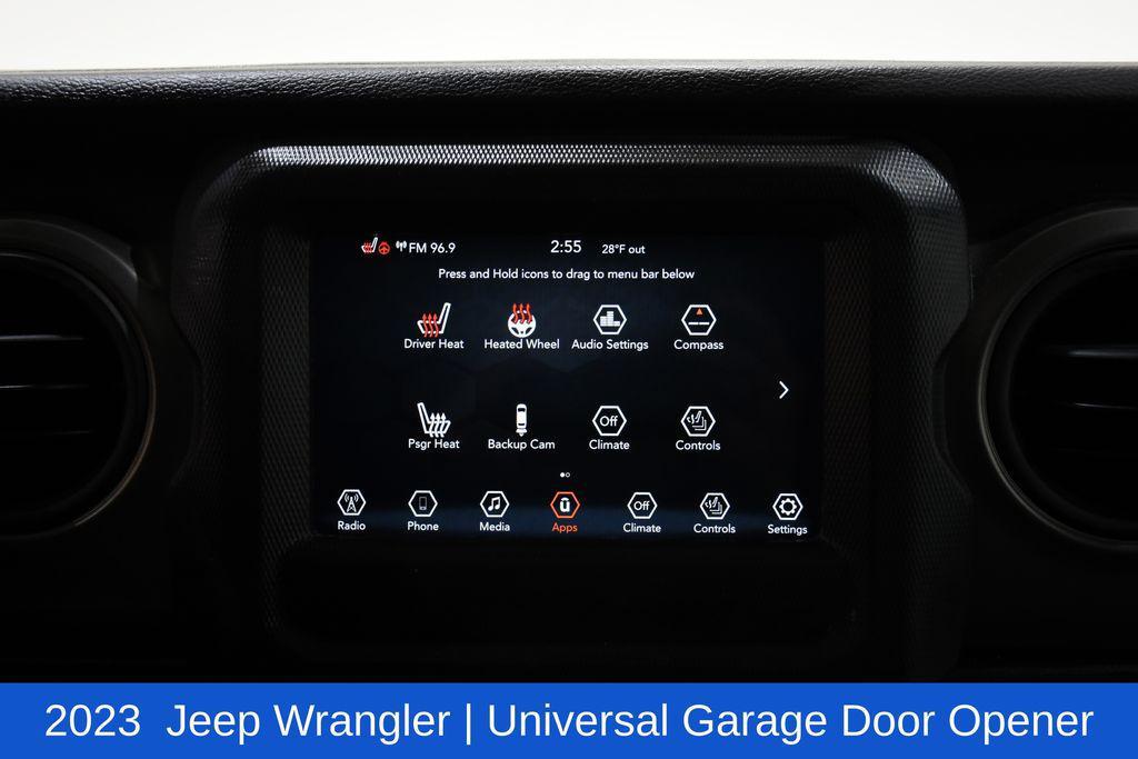 used 2023 Jeep Wrangler car, priced at $25,000