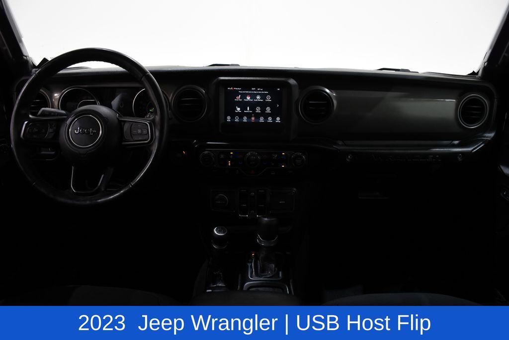 used 2023 Jeep Wrangler car, priced at $25,000