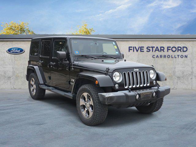 used 2018 Jeep Wrangler JK Unlimited car, priced at $23,500