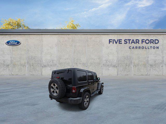 used 2018 Jeep Wrangler JK Unlimited car, priced at $23,500