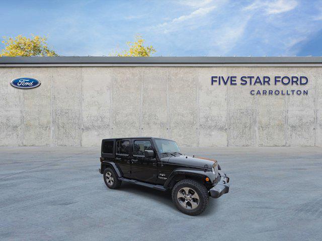 used 2018 Jeep Wrangler JK Unlimited car, priced at $23,500