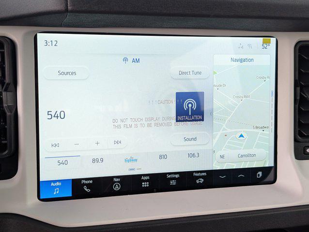 new 2025 Ford Bronco car, priced at $75,301