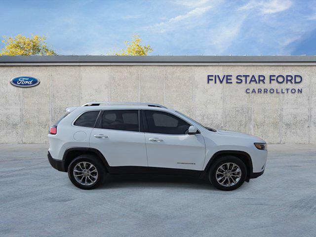used 2021 Jeep Cherokee car, priced at $17,500