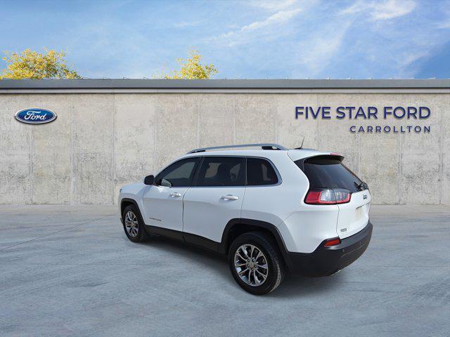 used 2021 Jeep Cherokee car, priced at $17,500