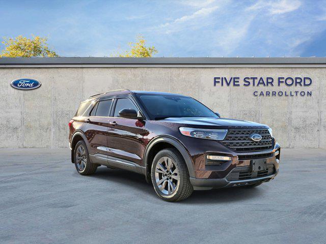 used 2022 Ford Explorer car, priced at $28,750