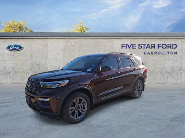 used 2022 Ford Explorer car, priced at $28,750