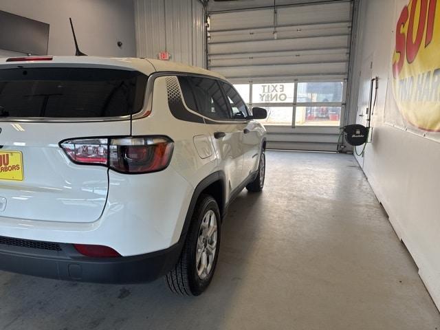used 2025 Jeep Compass car, priced at $25,590