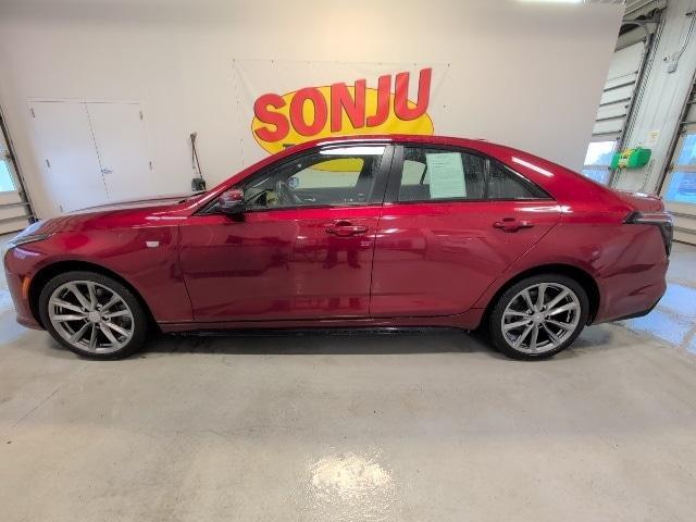 used 2024 Cadillac CT4 car, priced at $32,999