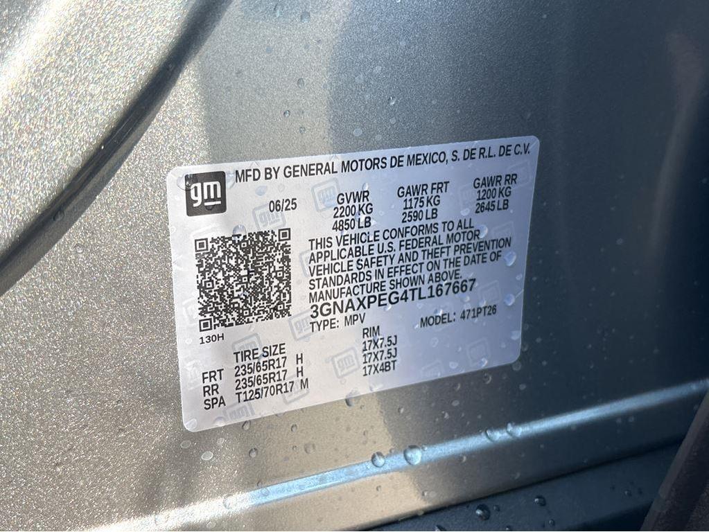 new 2026 Chevrolet Equinox car, priced at $32,320