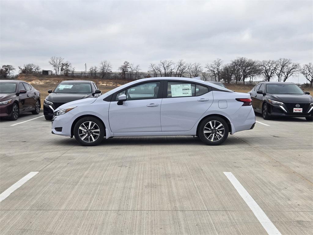 new 2025 Nissan Versa car, priced at $17,198