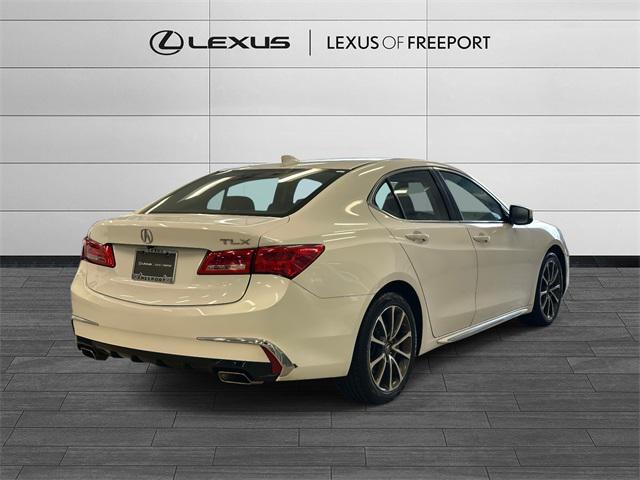 used 2018 Acura TLX car, priced at $19,250