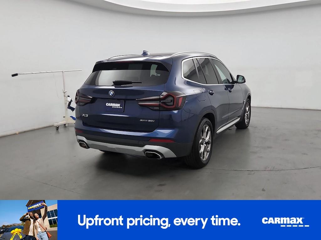 used 2022 BMW X3 car, priced at $31,998