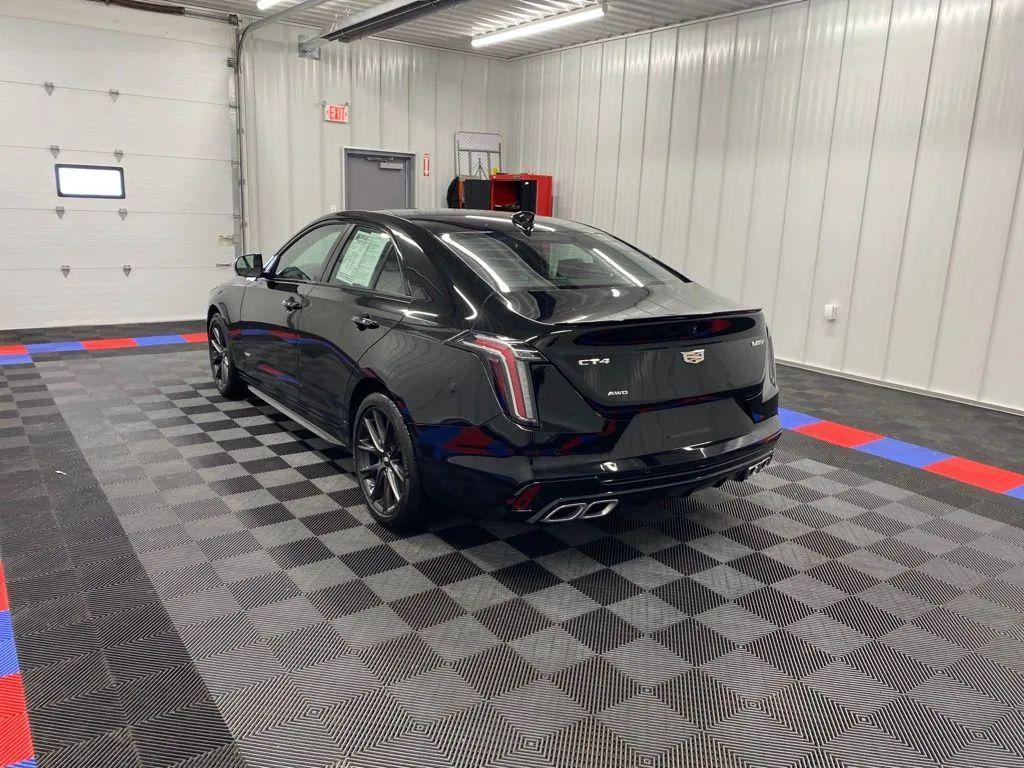 used 2025 Cadillac CT4-V car, priced at $46,995