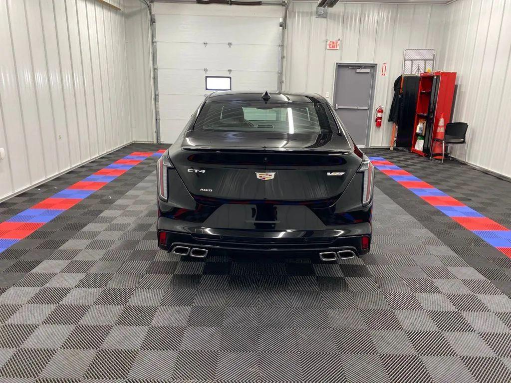 used 2025 Cadillac CT4-V car, priced at $46,995
