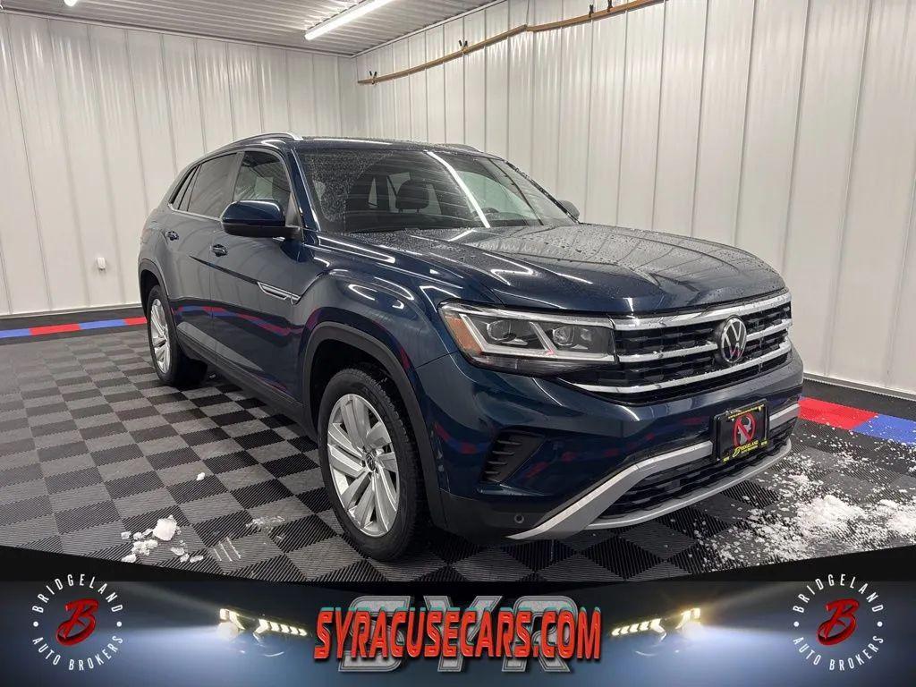 used 2021 Volkswagen Atlas Cross Sport car, priced at $22,494