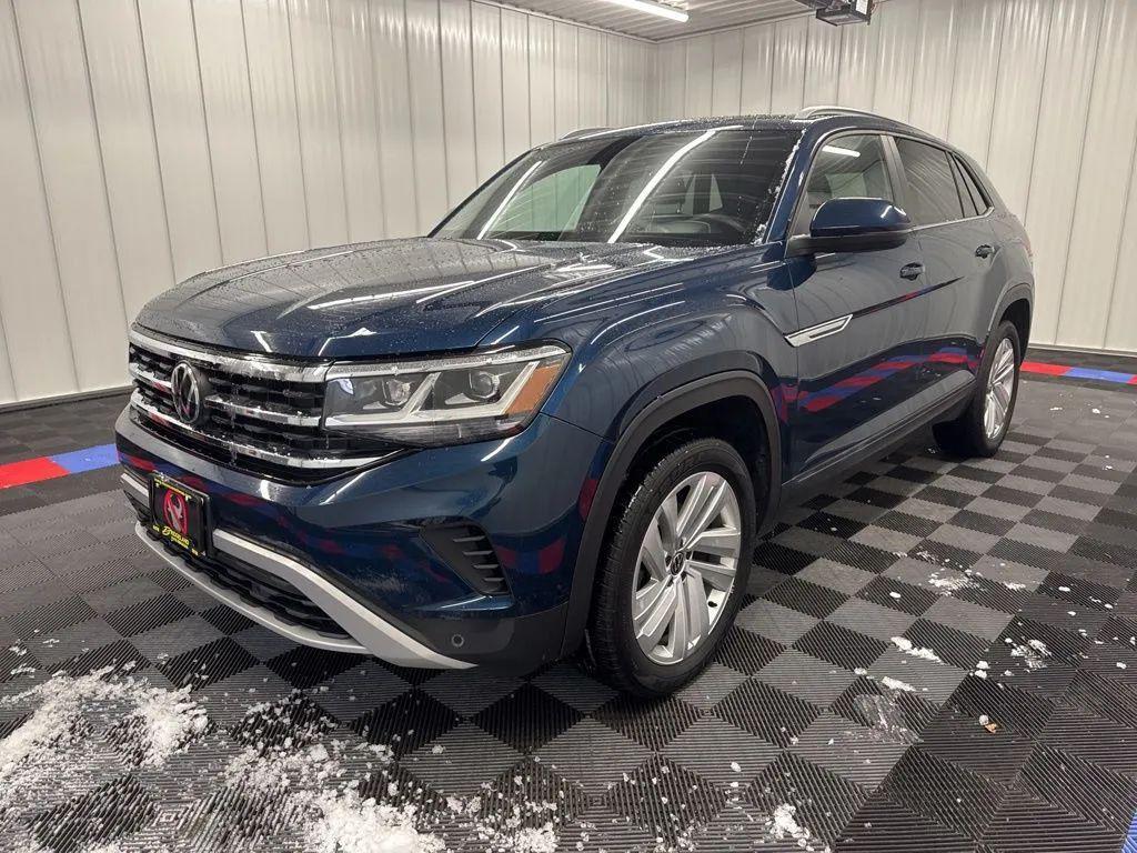 used 2021 Volkswagen Atlas Cross Sport car, priced at $22,494
