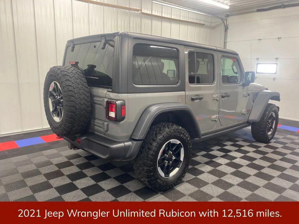 used 2021 Jeep Wrangler Unlimited car, priced at $37,988