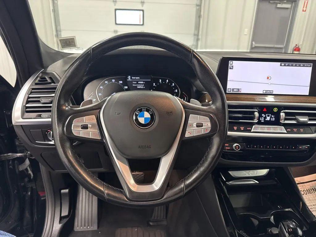 used 2022 BMW X3 car, priced at $27,988