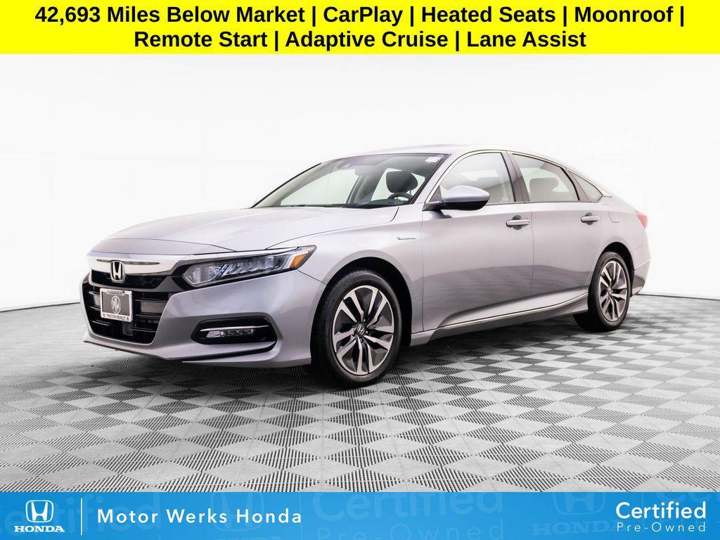 used 2020 Honda Accord Hybrid car, priced at $25,500