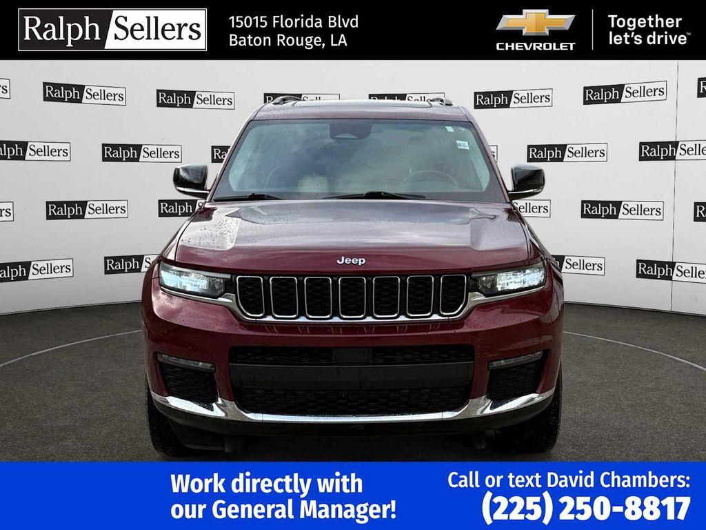 used 2021 Jeep Grand Cherokee L car, priced at $20,500