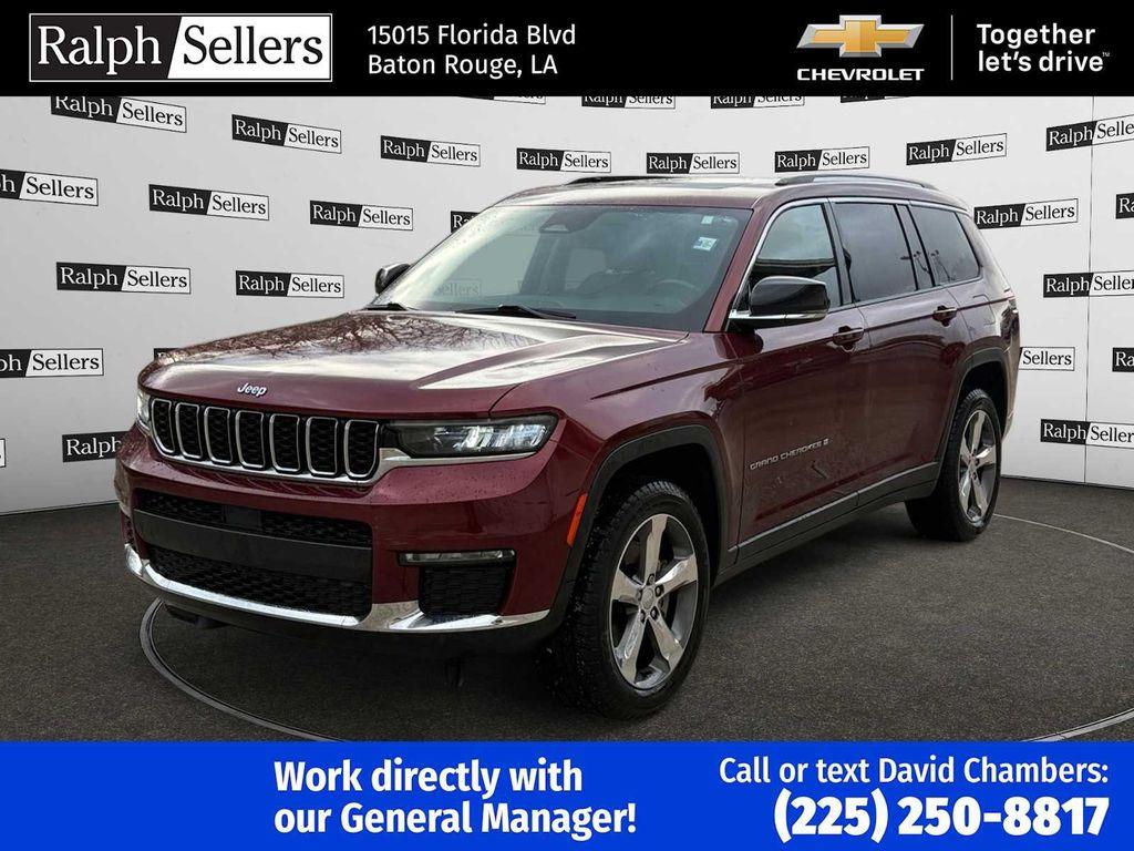 used 2021 Jeep Grand Cherokee L car, priced at $20,500