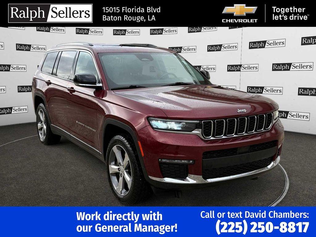 used 2021 Jeep Grand Cherokee L car, priced at $20,500