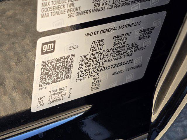 new 2026 Chevrolet Silverado 1500 car, priced at $61,720