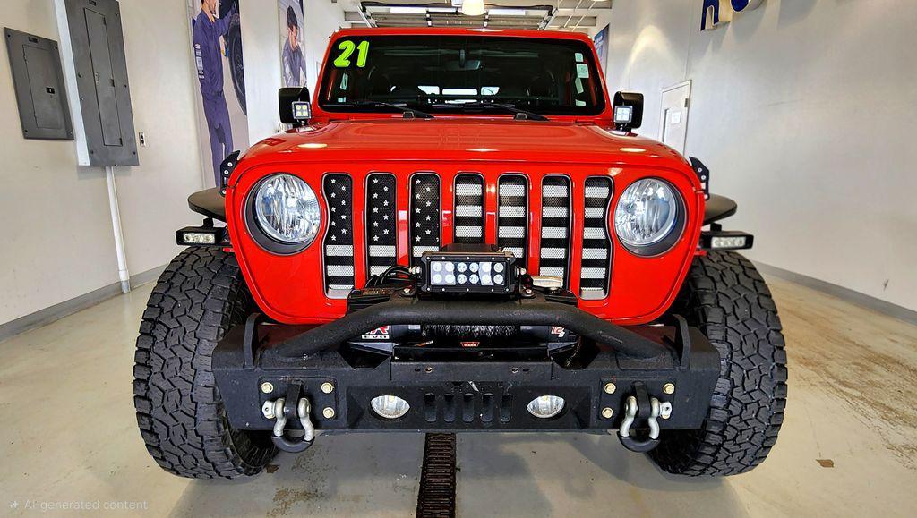 used 2021 Jeep Gladiator car, priced at $24,487
