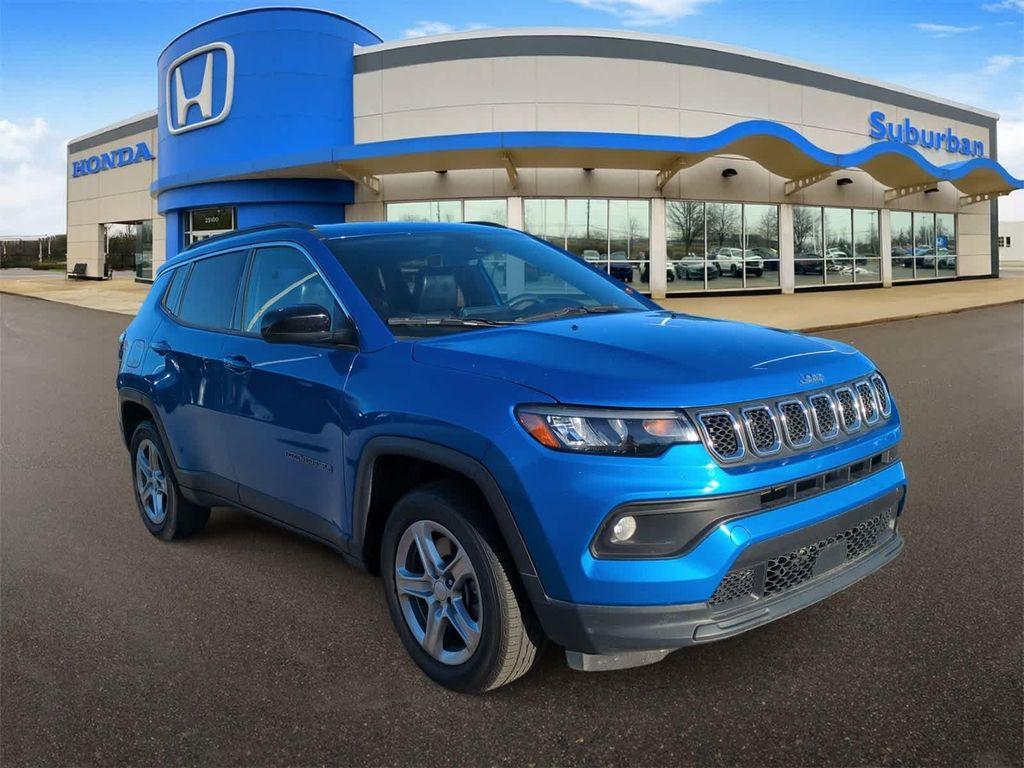used 2024 Jeep Compass car, priced at $17,991