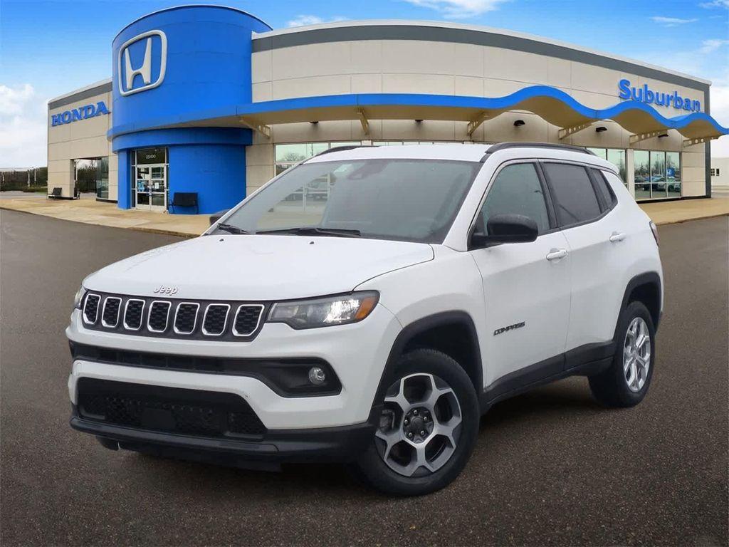 used 2024 Jeep Compass car, priced at $18,030