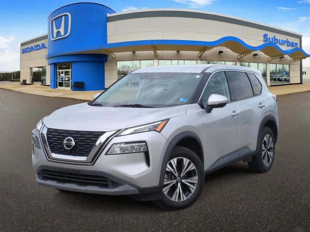 used 2021 Nissan Rogue car, priced at $16,375