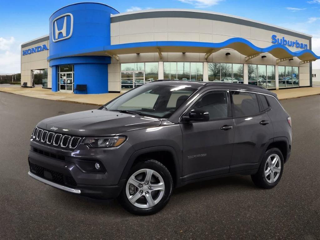 used 2024 Jeep Compass car, priced at $17,659