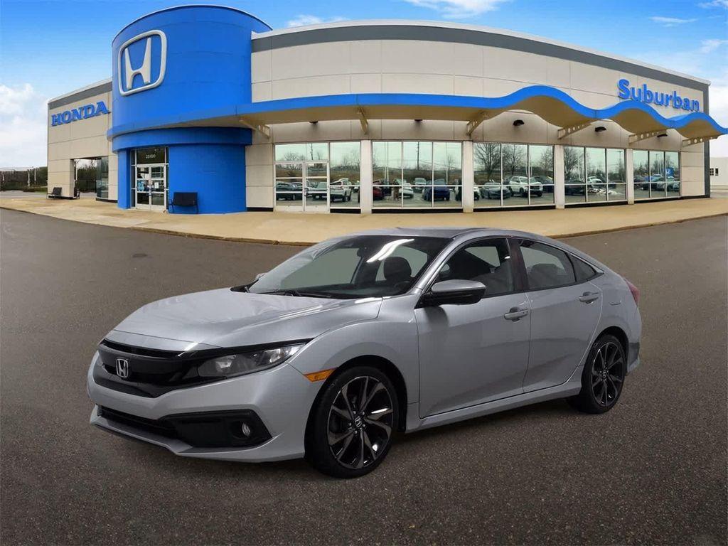 used 2020 Honda Civic car, priced at $16,175