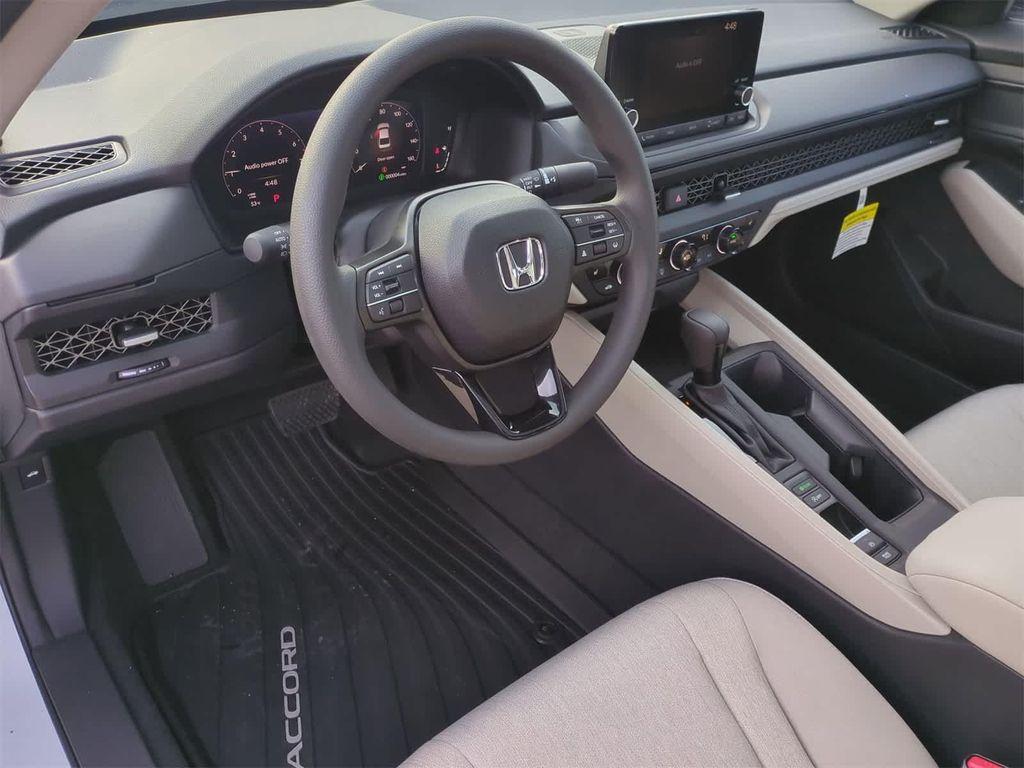 new 2025 Honda Accord car, priced at $30,805